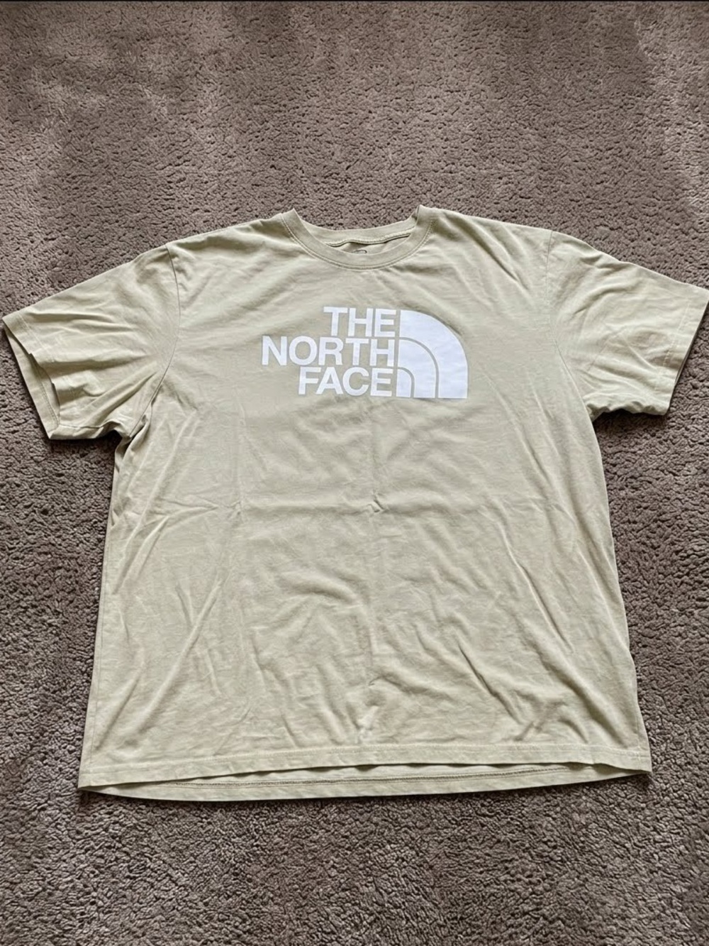 The North Face Tan Graphic Tee Mens XXL EUC
